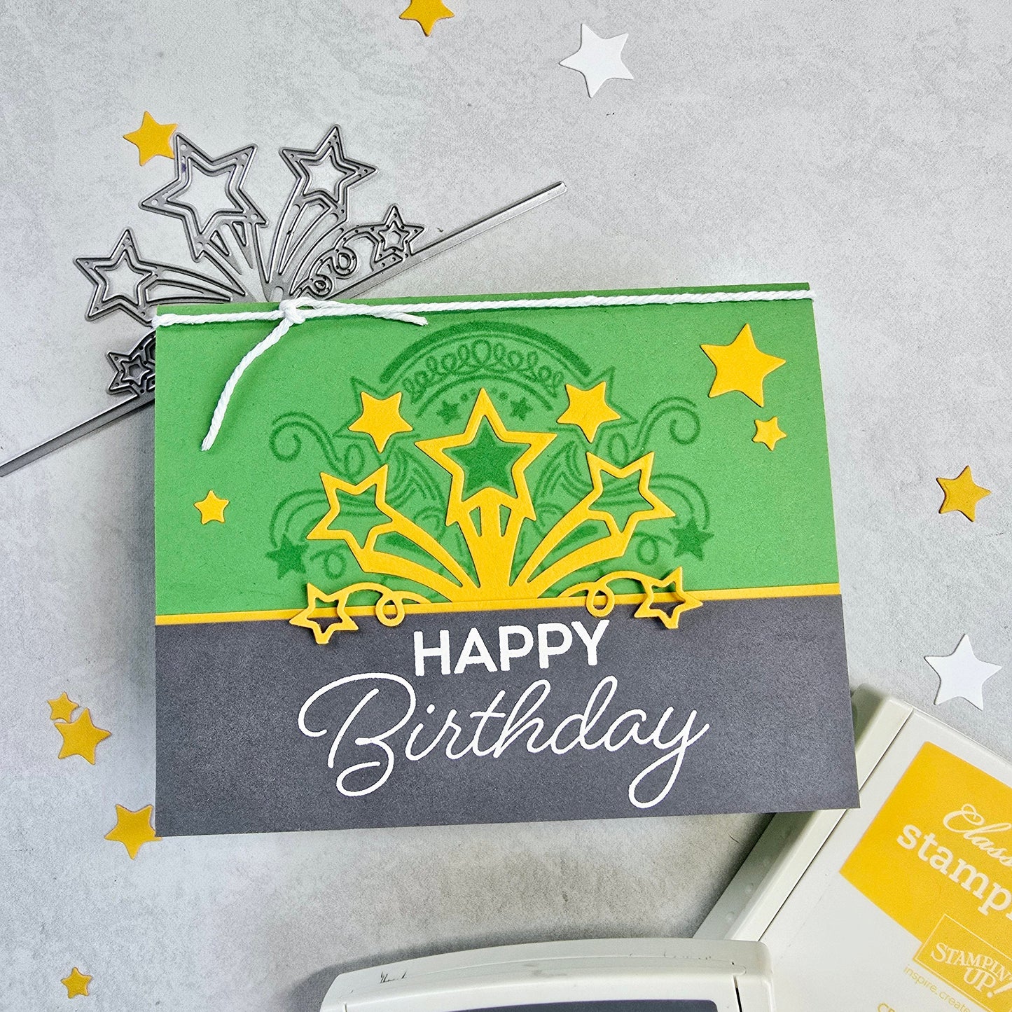Birthday Card - Starburst Celebration