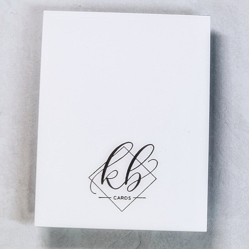 Birthday Card - Foiled Ombre Background