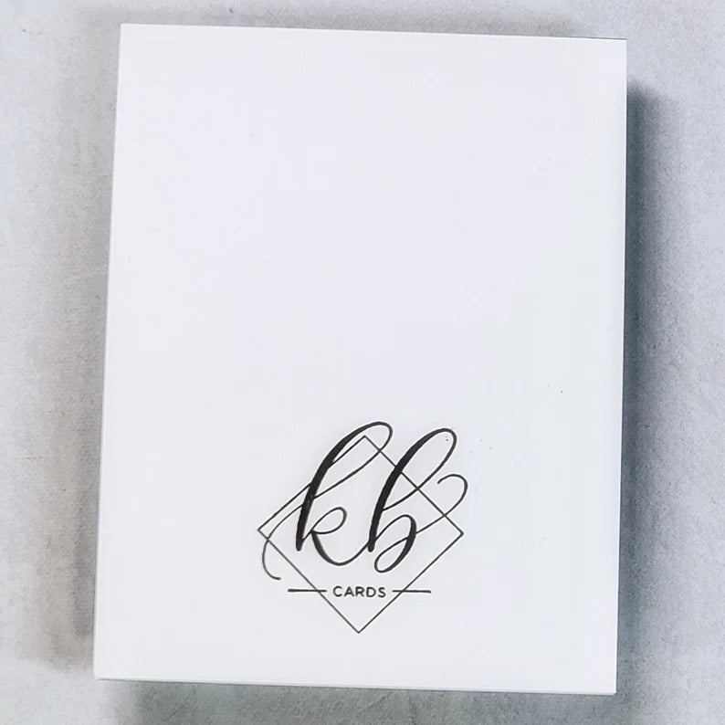 Hello Card - Watercolored Floral Arrangement