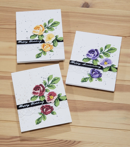 Altenew | Anniversary/Wedding Cards with Garden Picks Dies