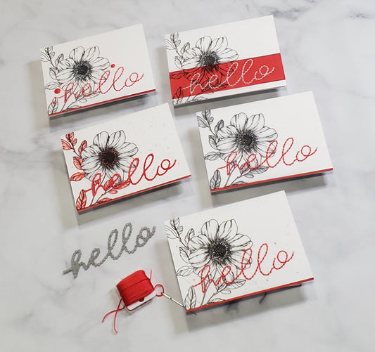 The Stamp Market | Same Layout Five Different Ways