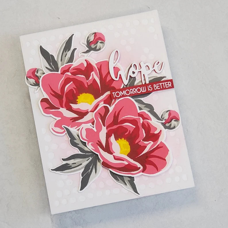 Sympathy and Get Well Soon - Hope Anemones