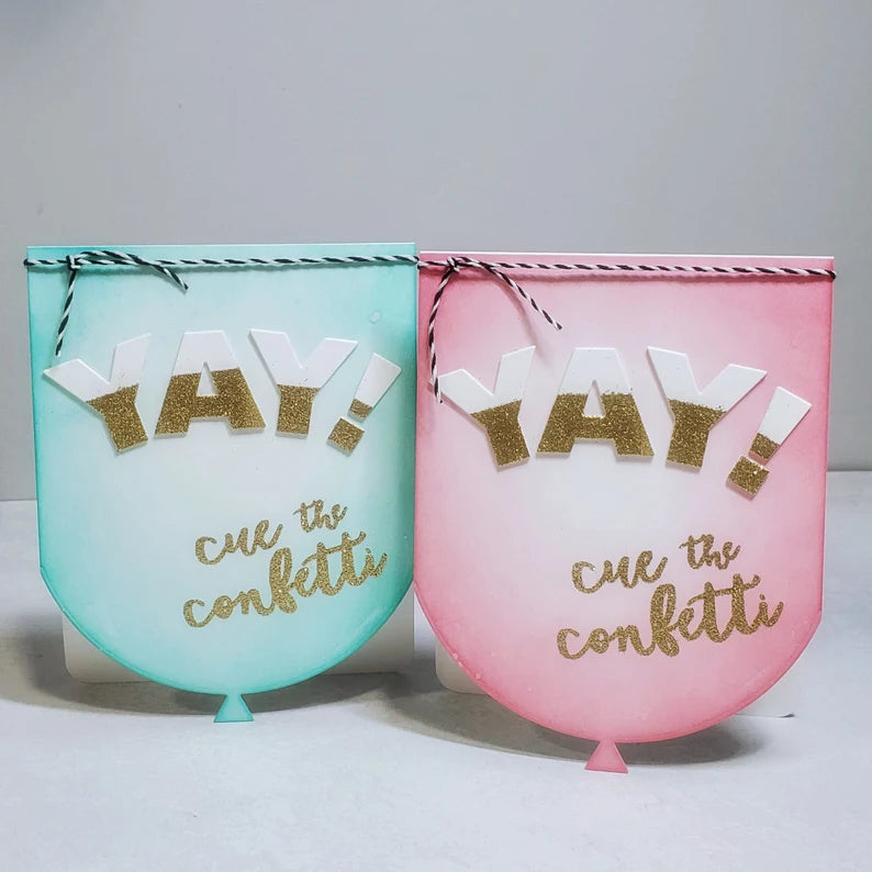 Celebration Card - Blended Balloon
