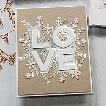 Wedding & Anniversary Card - Pastel Love