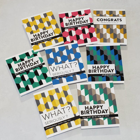 Celebration Card - Birthday or Congratulations Sassy Sentiments